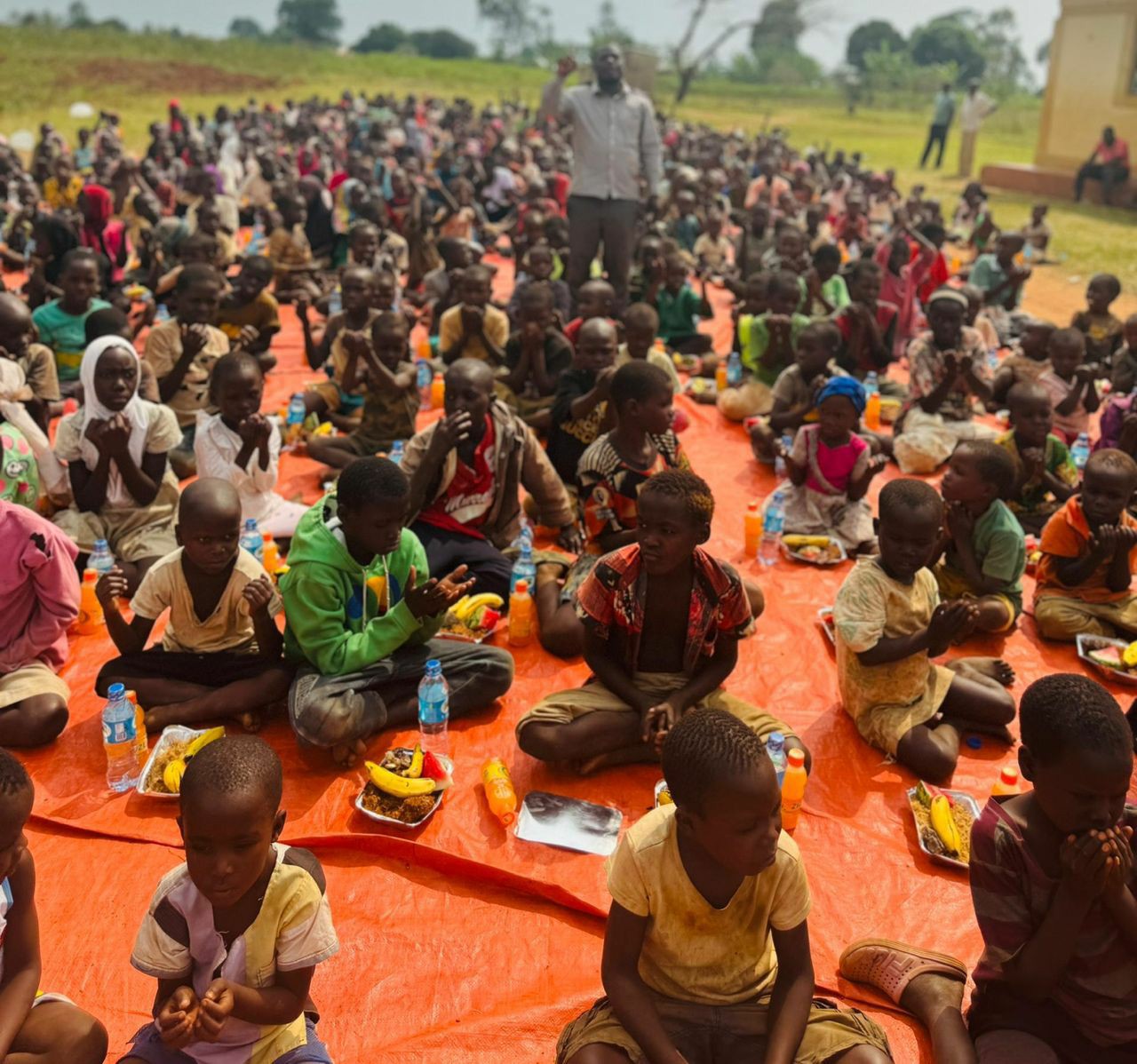 Orphan visit in Manafwa